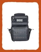 RUSTED Crew Pack 35L insulated cooler backpack, front view