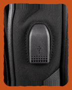 USB pass-through port on the RUSTED Crew Pack