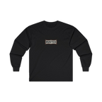 RESPECT THE IRON chest badge on a black long sleeve